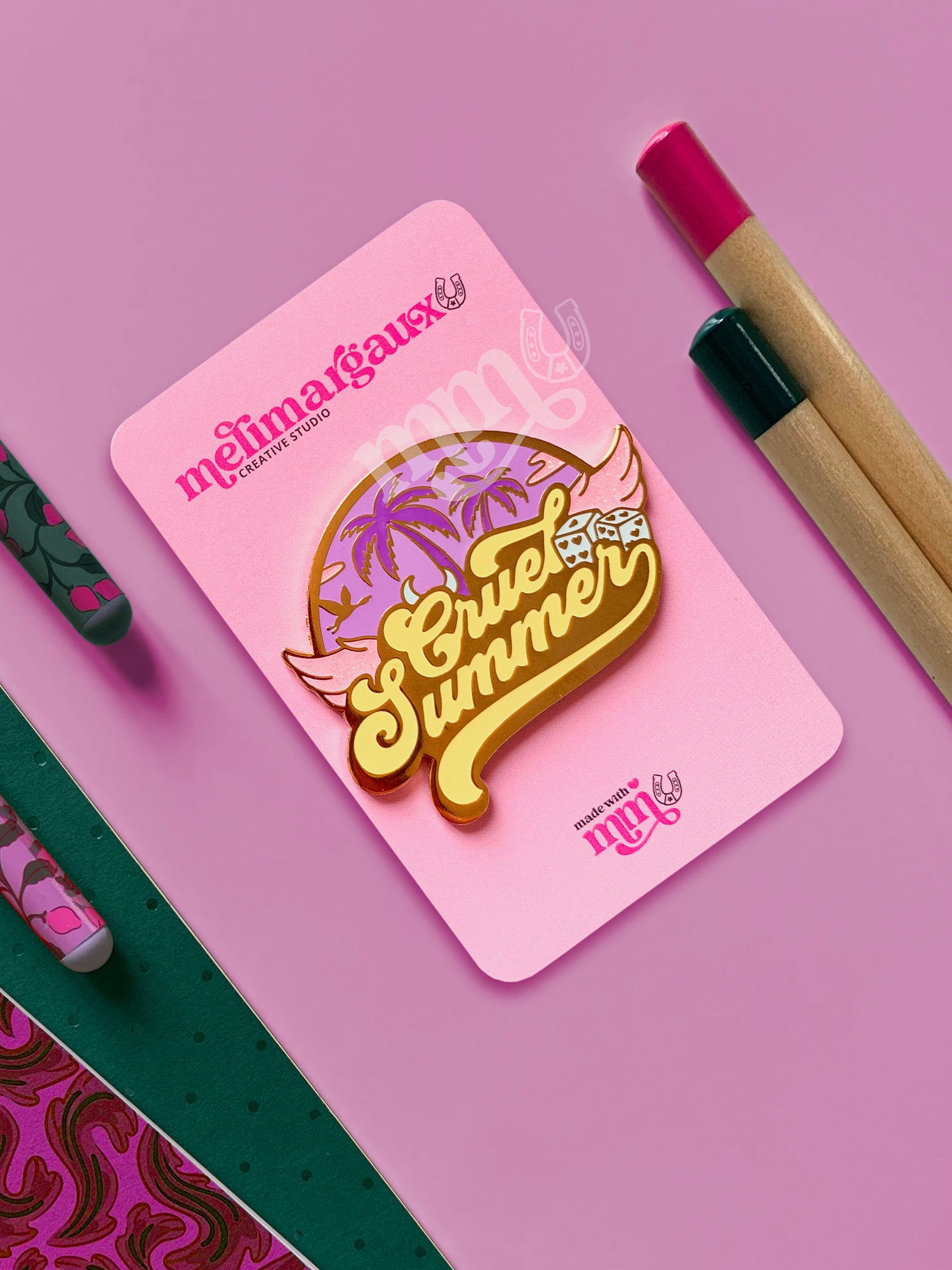 Once upon a Song, Cruel Summer | Pin’s emaillé