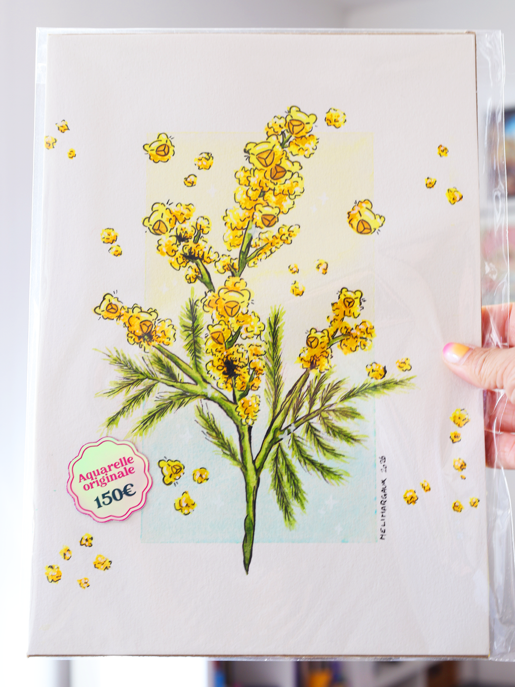 Capymosa | Aquarelle originale A4