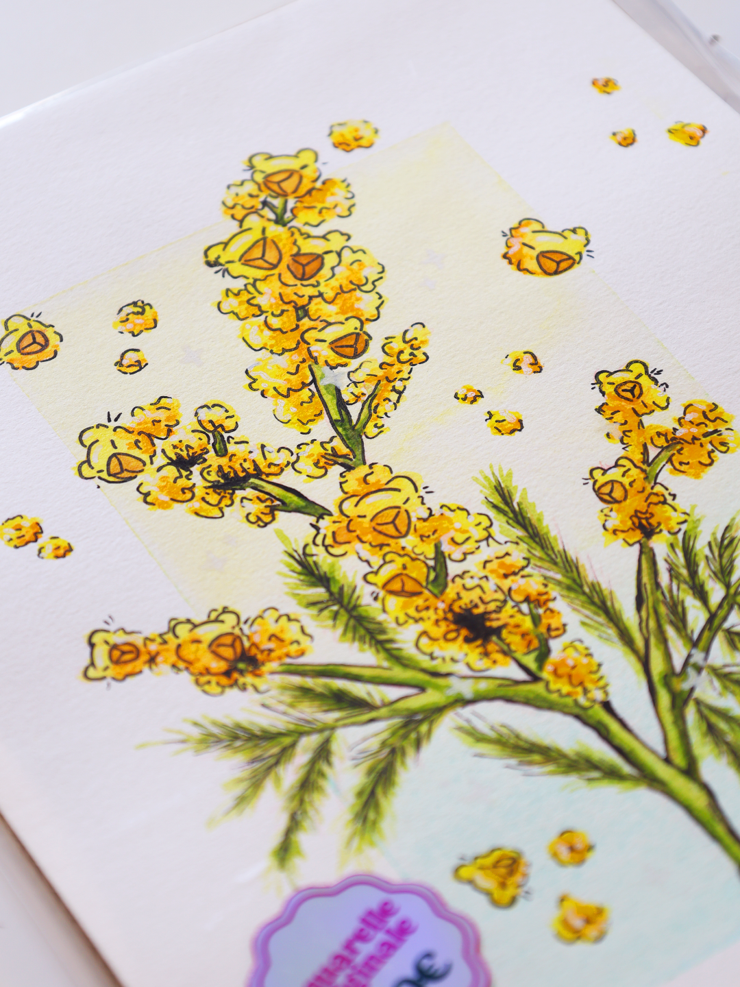 Capymosa | Aquarelle originale A4