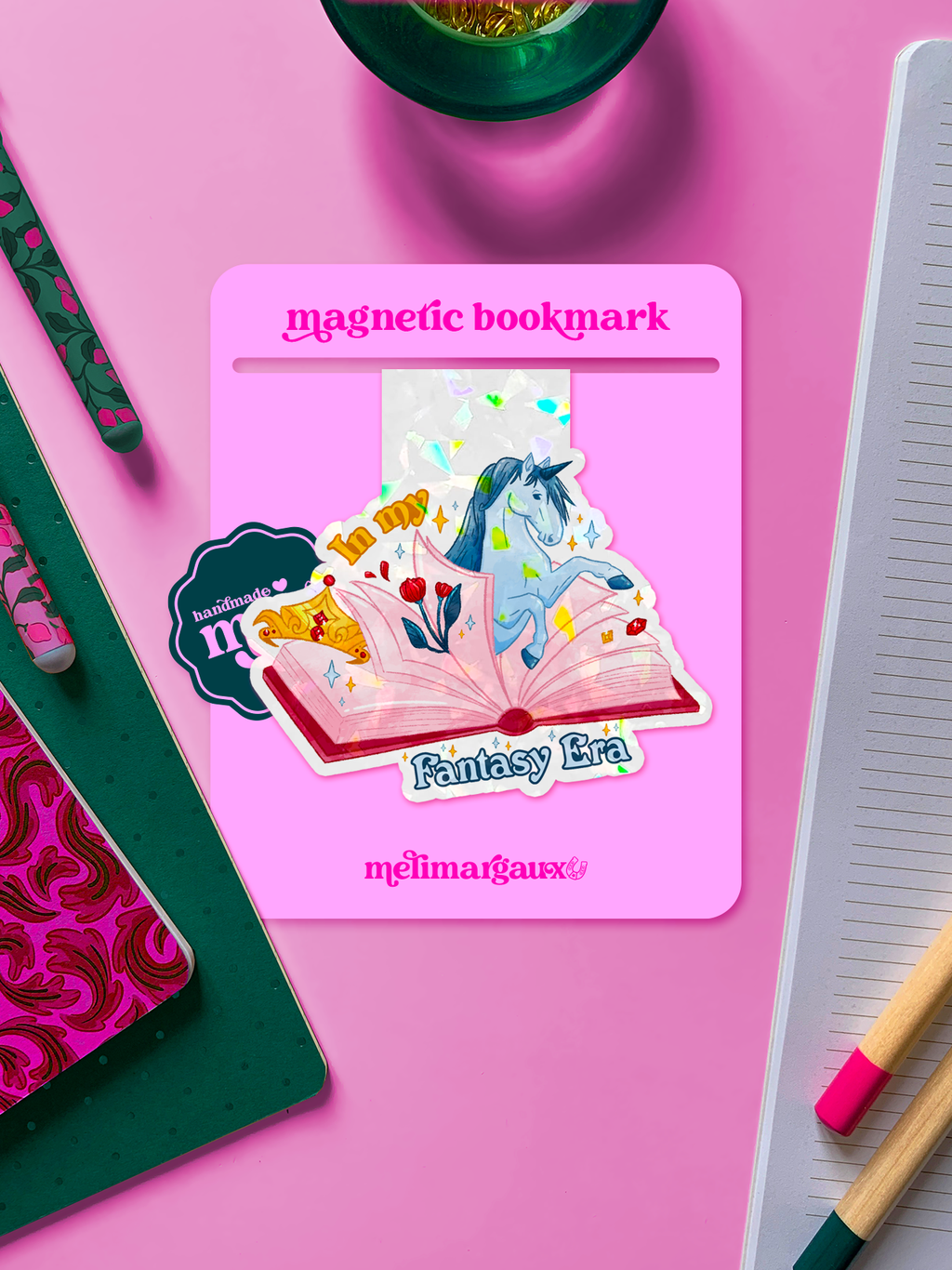 Voyage à travers les ères pour les lecteurs | Marque-page magnétique "In my... Era"