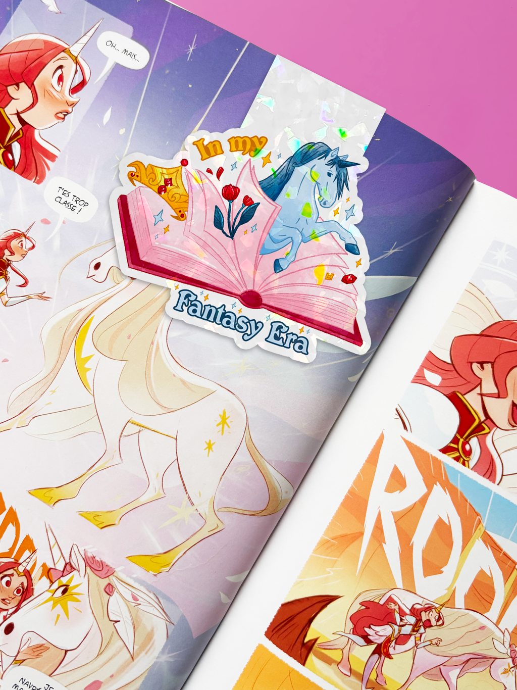 Voyage à travers les ères pour les lecteurs | Marque-page magnétique "In my... Era"