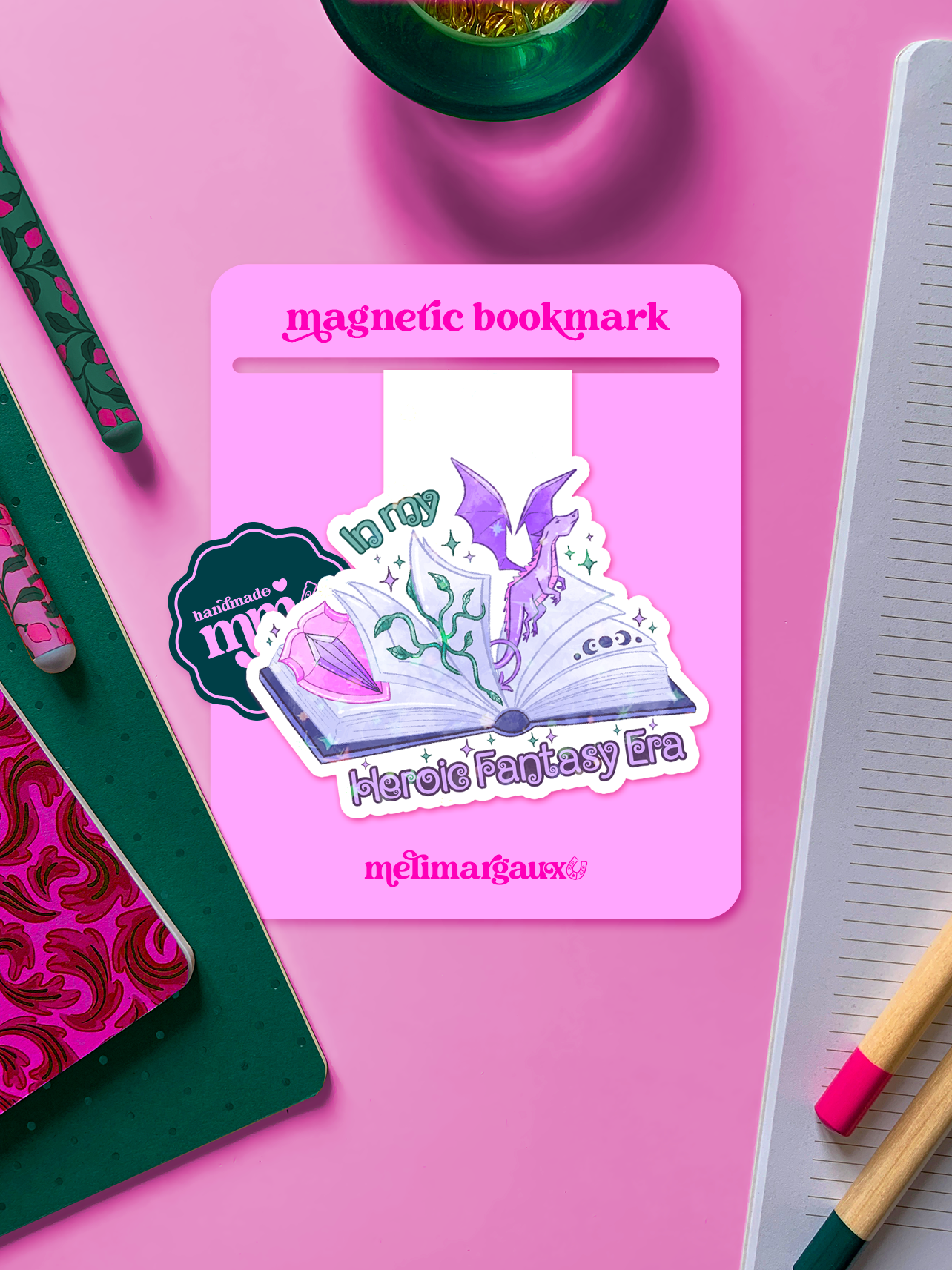 Voyage à travers les ères pour les lecteurs | Marque-page magnétique "In my... Era"