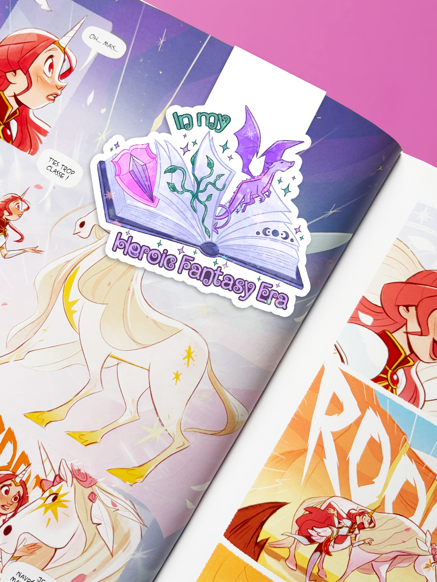 Voyage à travers les ères pour les lecteurs | Marque-page magnétique "In my... Era"