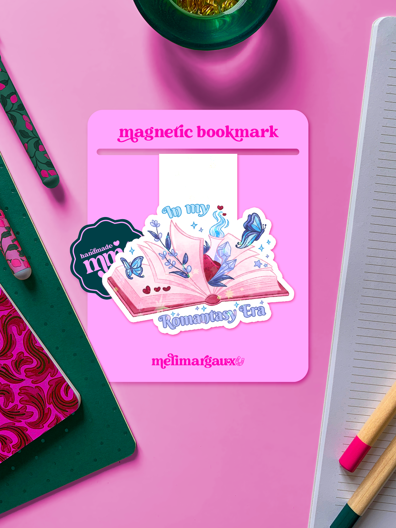 Voyage à travers les ères pour les lecteurs | Marque-page magnétique "In my... Era"