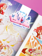 Voyage à travers les ères pour les lecteurs | Marque-page magnétique "In my... Era"