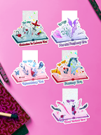 Voyage à travers les ères pour les lecteurs | Marque-page magnétique "In my... Era"