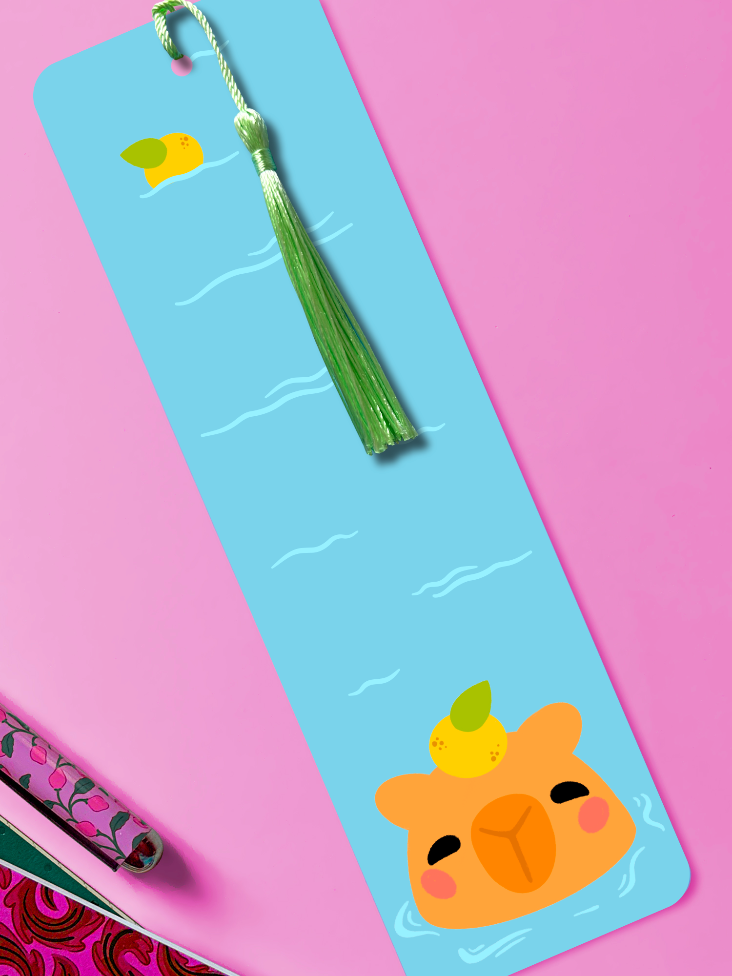 Capybara Onsen | Marque-Page