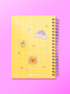 Carlos le capybara | Carnet à stickers, 50 feuilles réutilisables