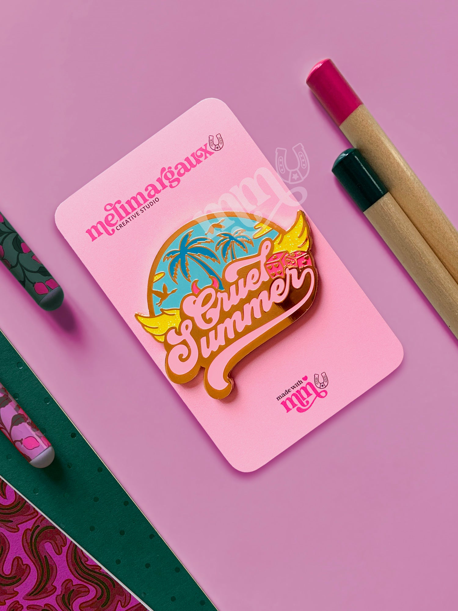 Once upon a Song, Cruel Summer | Pin’s emaillé
