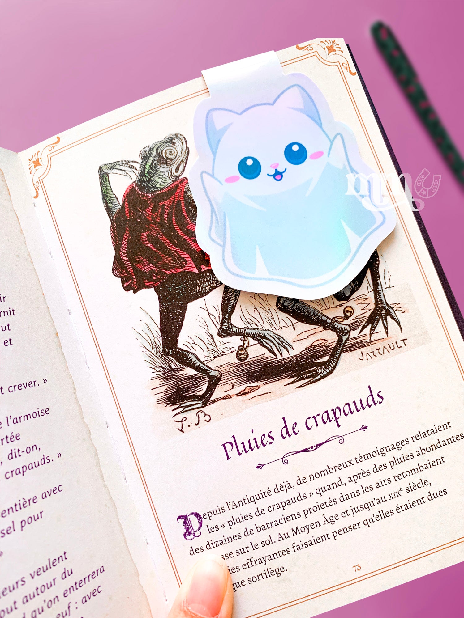 Meoo Cat | Marque-page magnétique