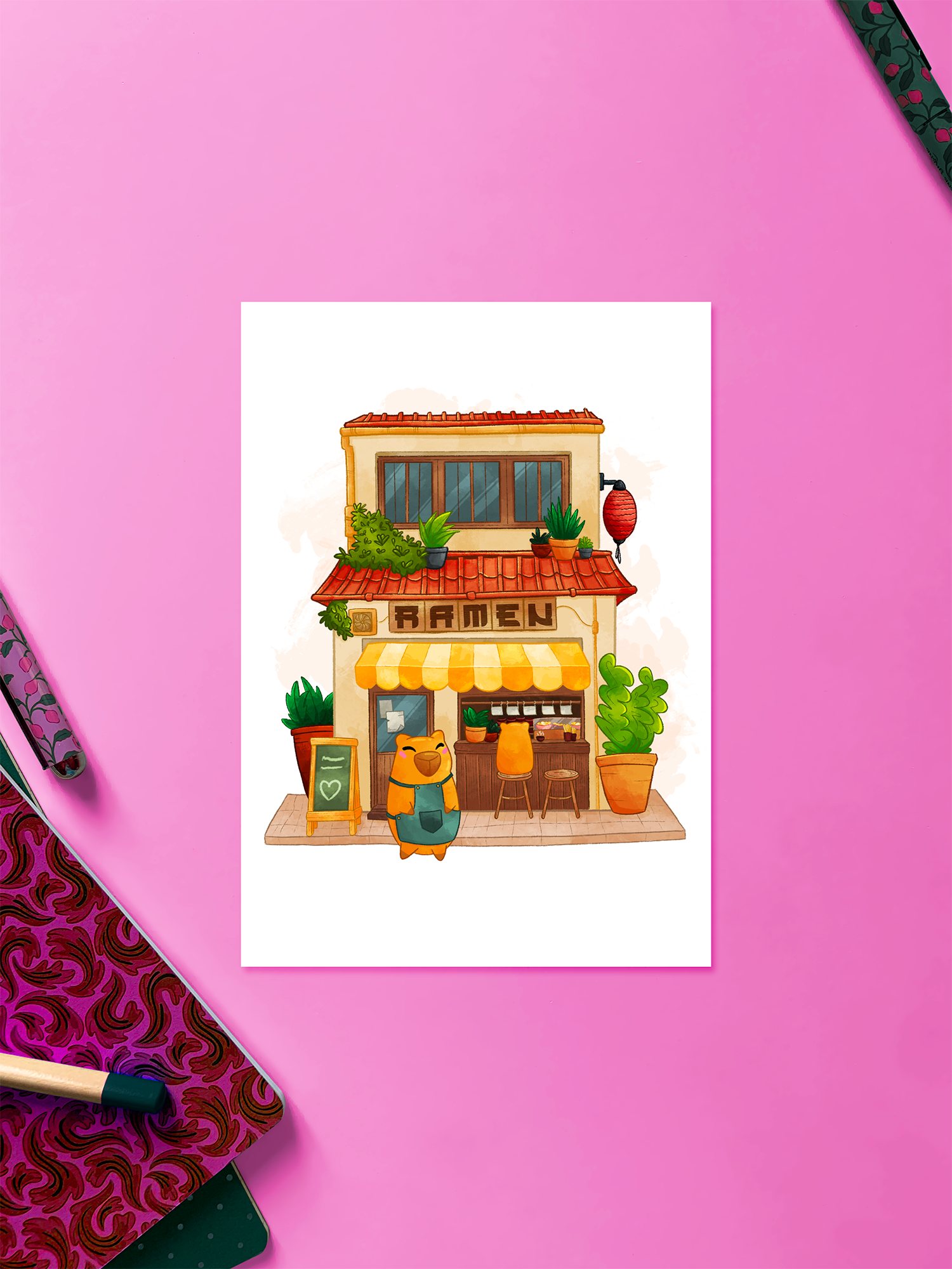 L'Echoppe de Ramen | Illustration A5