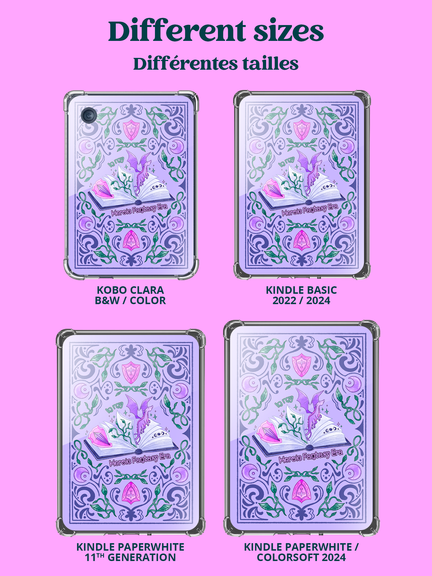 Voyage à travers les ères pour les lecteurs | Inserts Kindle, Kobo "In my... Era"