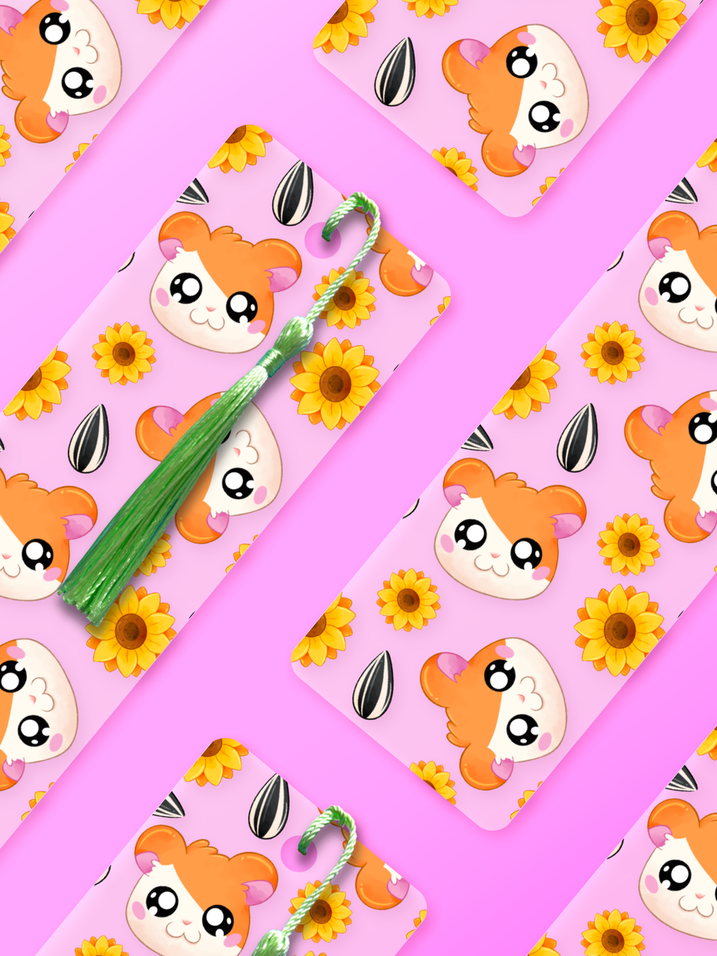 Tête Hamtaro | Marque-Page acrylique