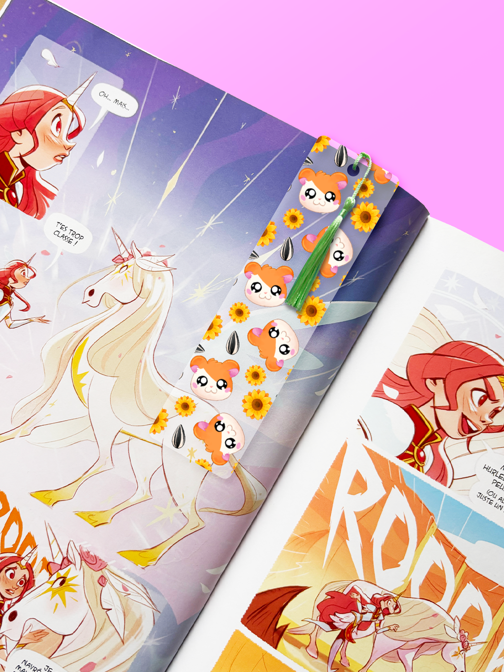 Tête Hamtaro | Marque-Page acrylique