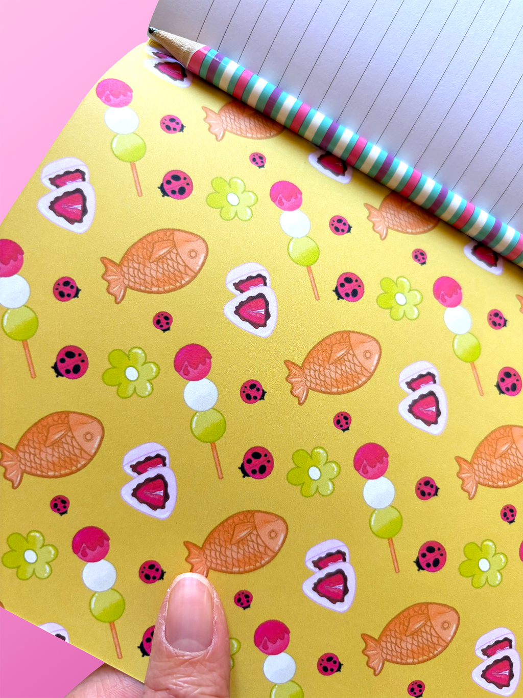 Pam le panda roux, pique-nique | Carnet