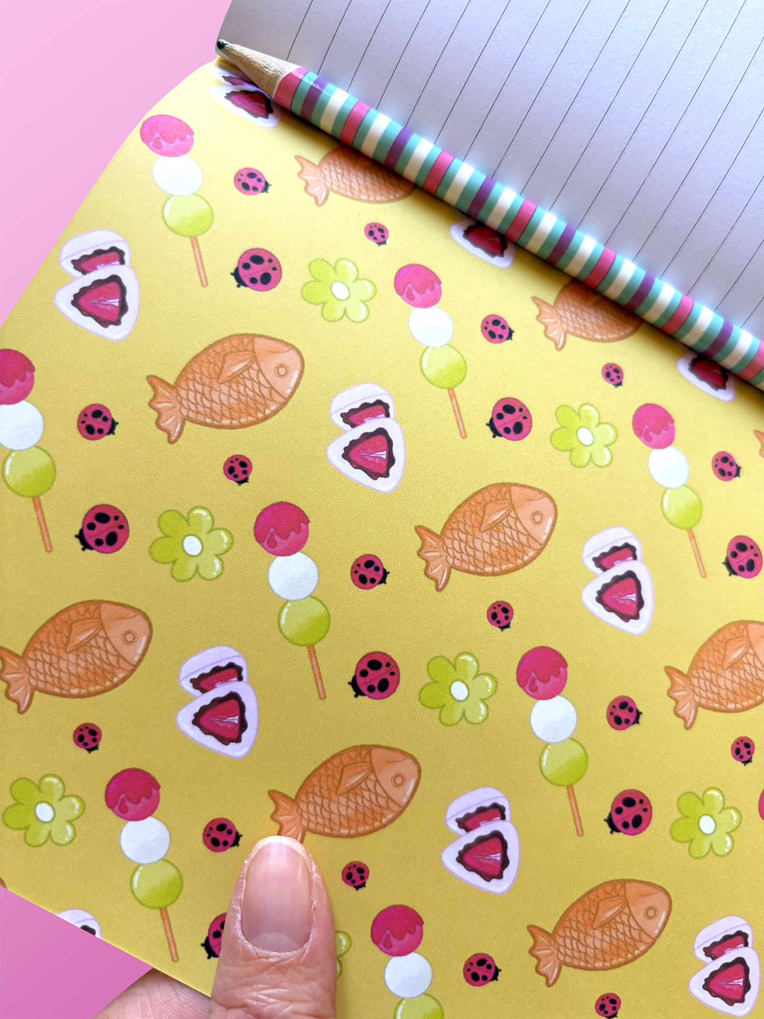 Pam le panda roux, pique-nique | Carnet
