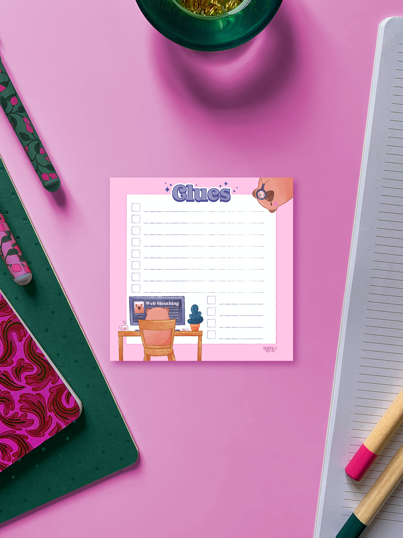 Carlos leads the investigation | Notepad – Melimargaux Shop