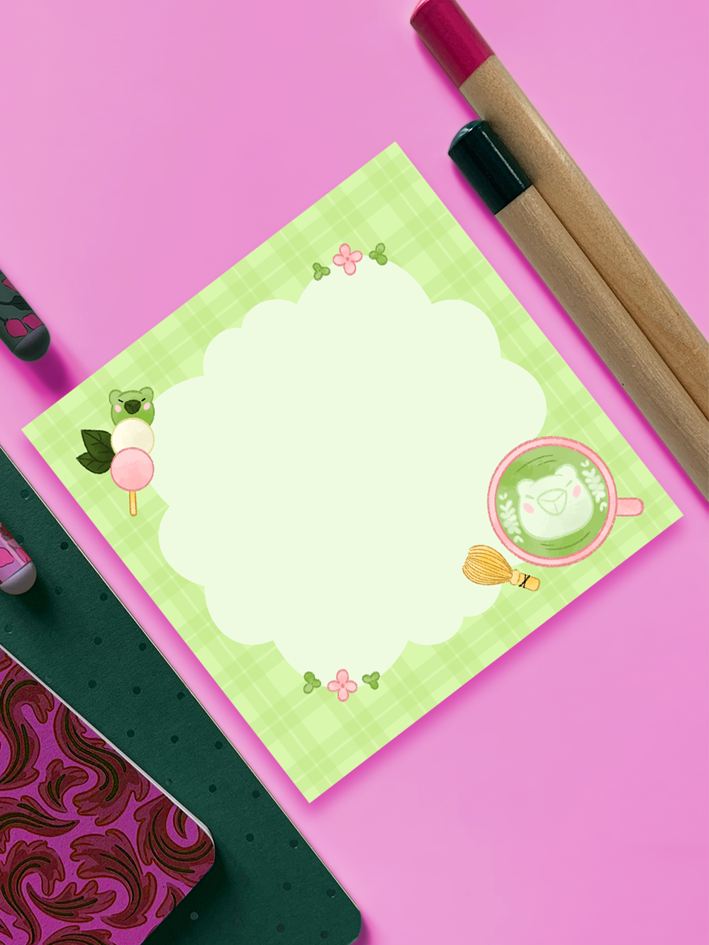 Capymatcha | Bloc notes