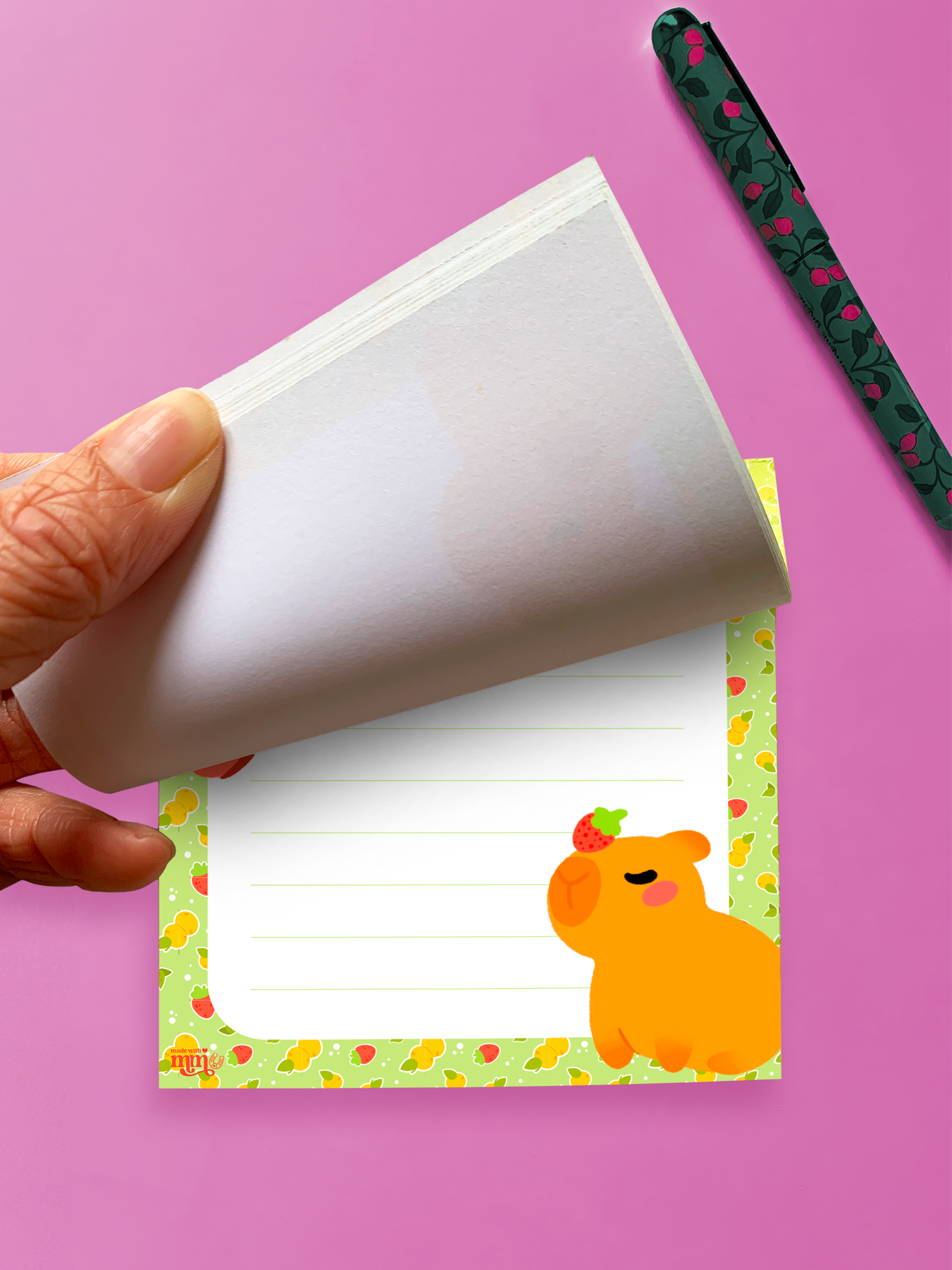 Capybara | Bloc notes