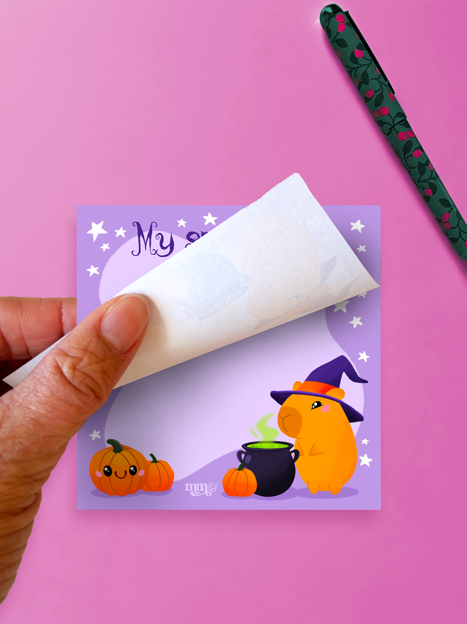 Capybarween | Bloc notes