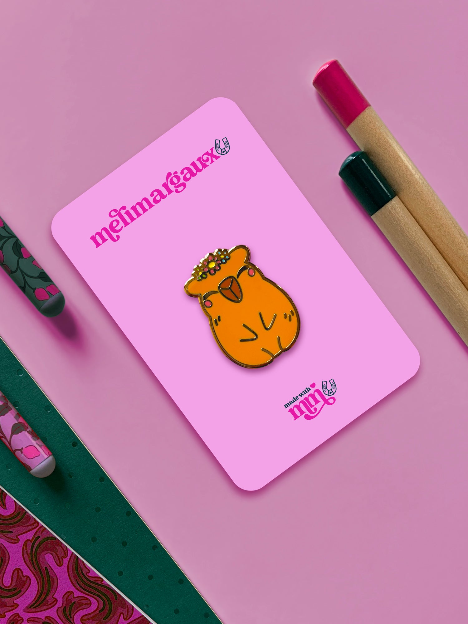 Capybaras | Pin’s emaillés
