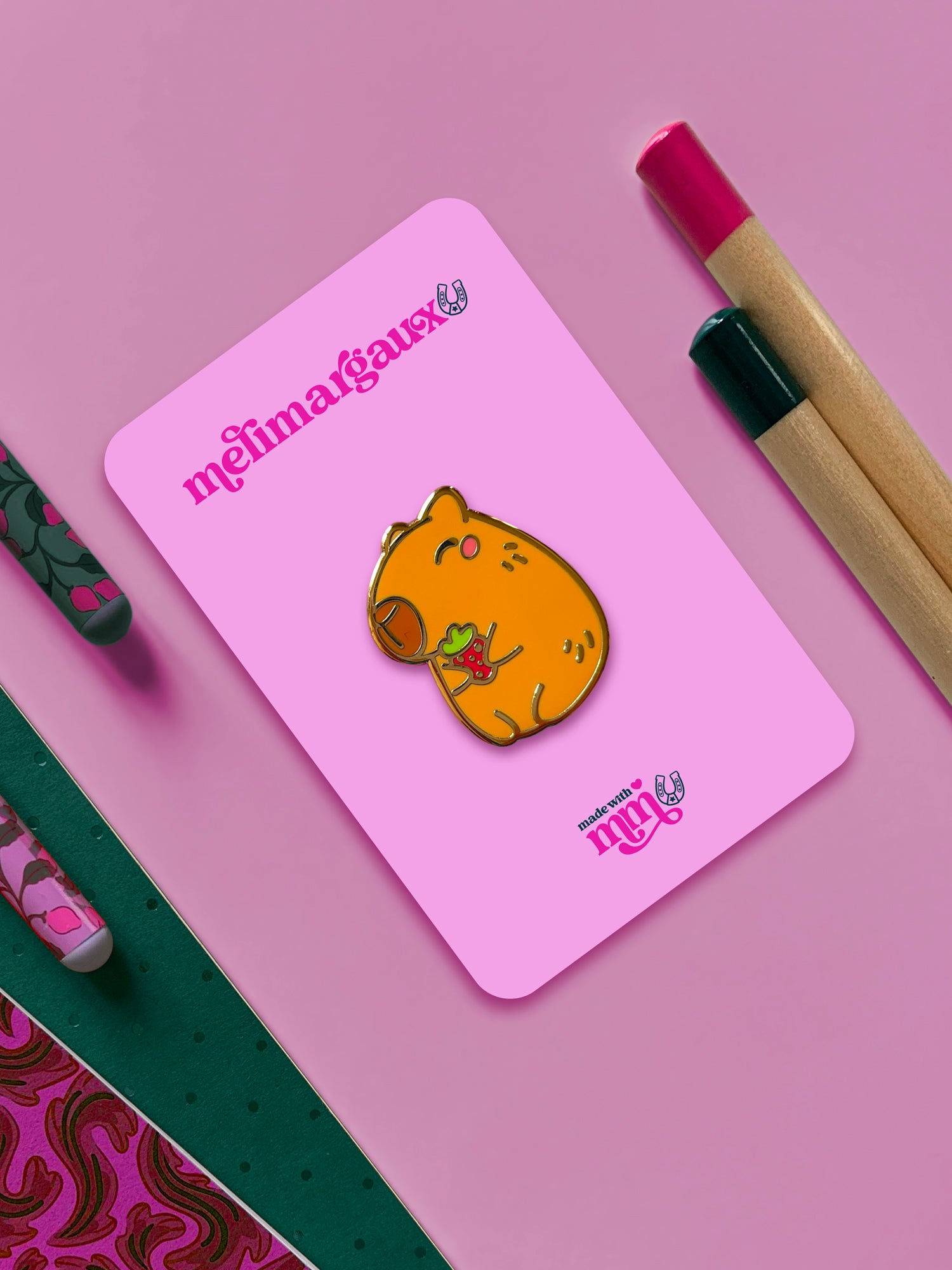 Capybaras | Pin’s emaillés