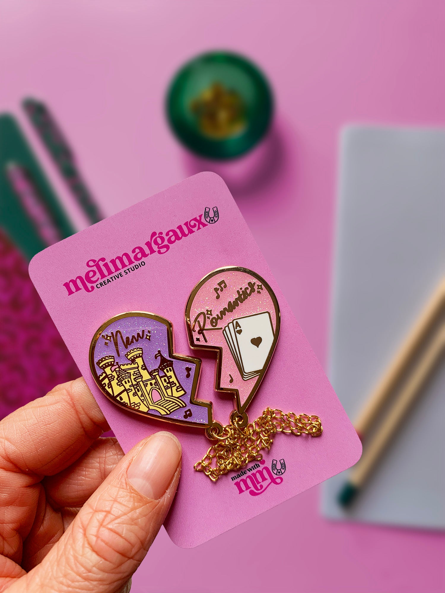 Once upon a Song, New Romantics | Pin’s emaillé