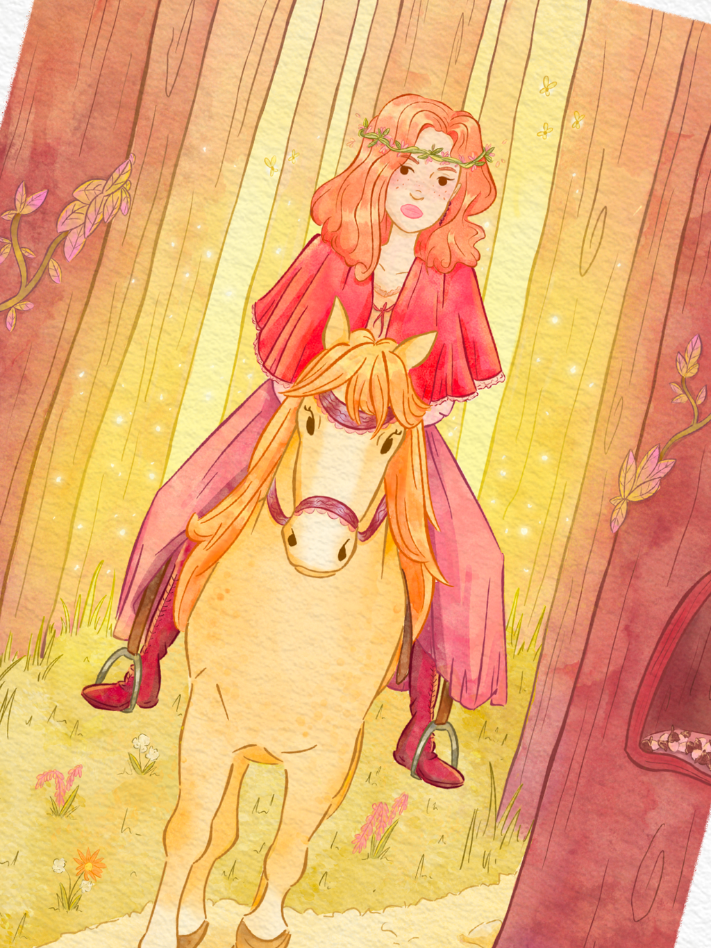 La balade mystérieuse | Illustration A5