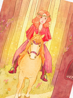 La balade mystérieuse | Illustration A5