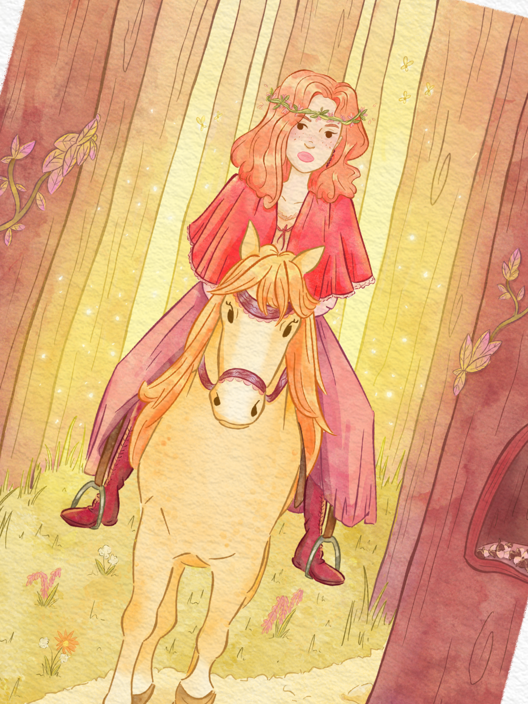 La balade mystérieuse | Illustration A5