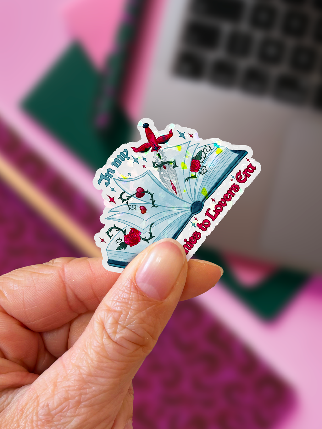 Voyage à travers les ères pour les lecteurs | Stickers holographiques "In my... Era"