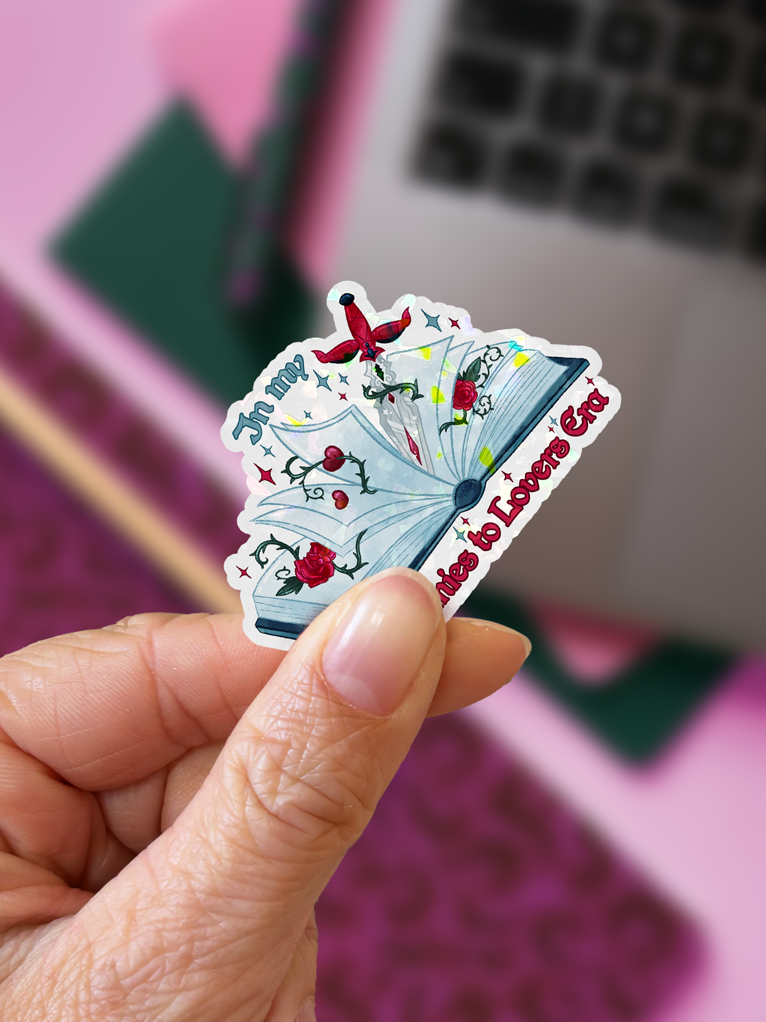 Voyage à travers les ères pour les lecteurs | Stickers holographiques "In my... Era"