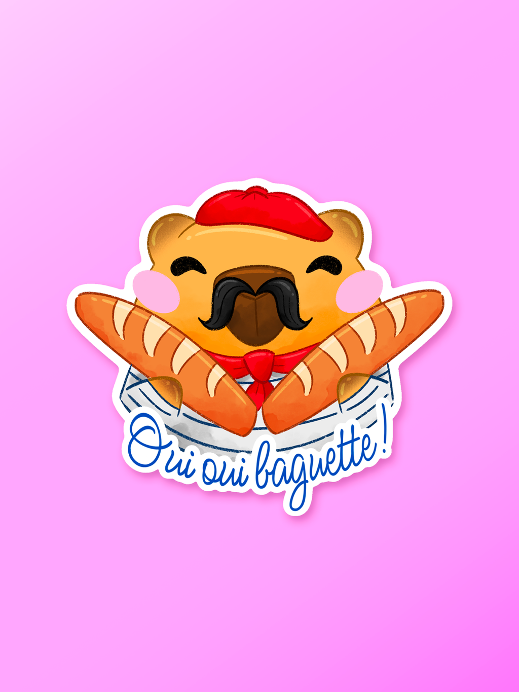 Oui oui baguette | Sticker