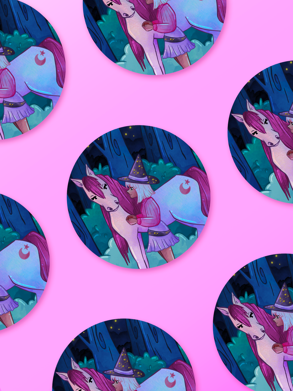 La rencontre Enchantée | Sticker