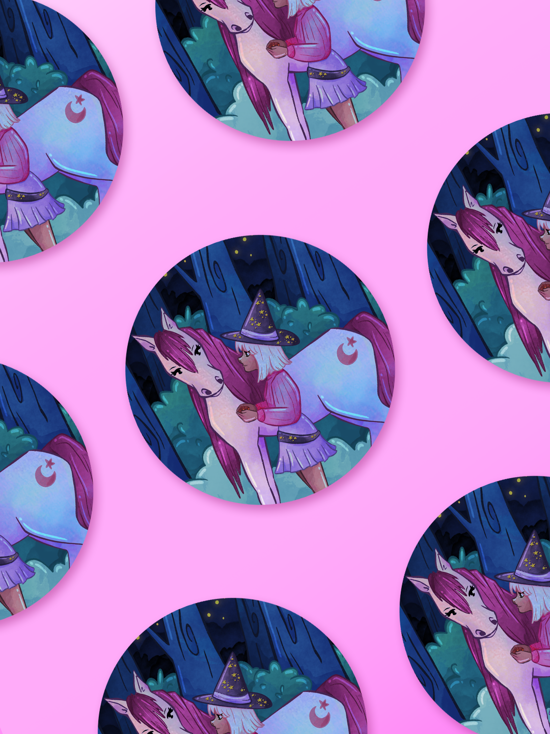 La rencontre Enchantée | Sticker