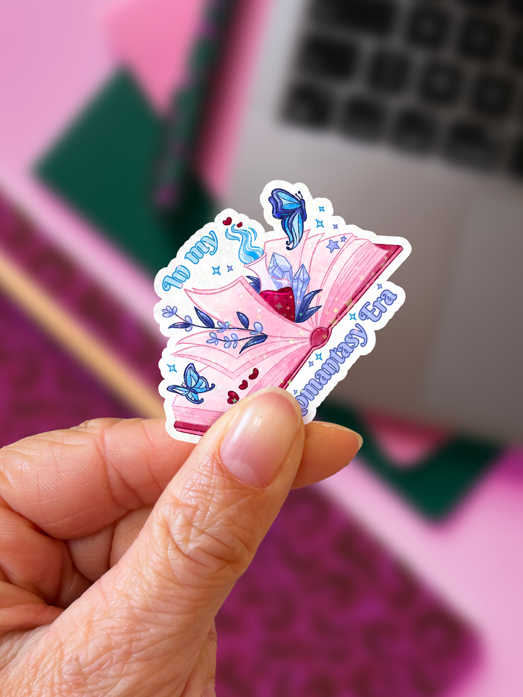 Voyage à travers les ères pour les lecteurs | Stickers holographiques "In my... Era"