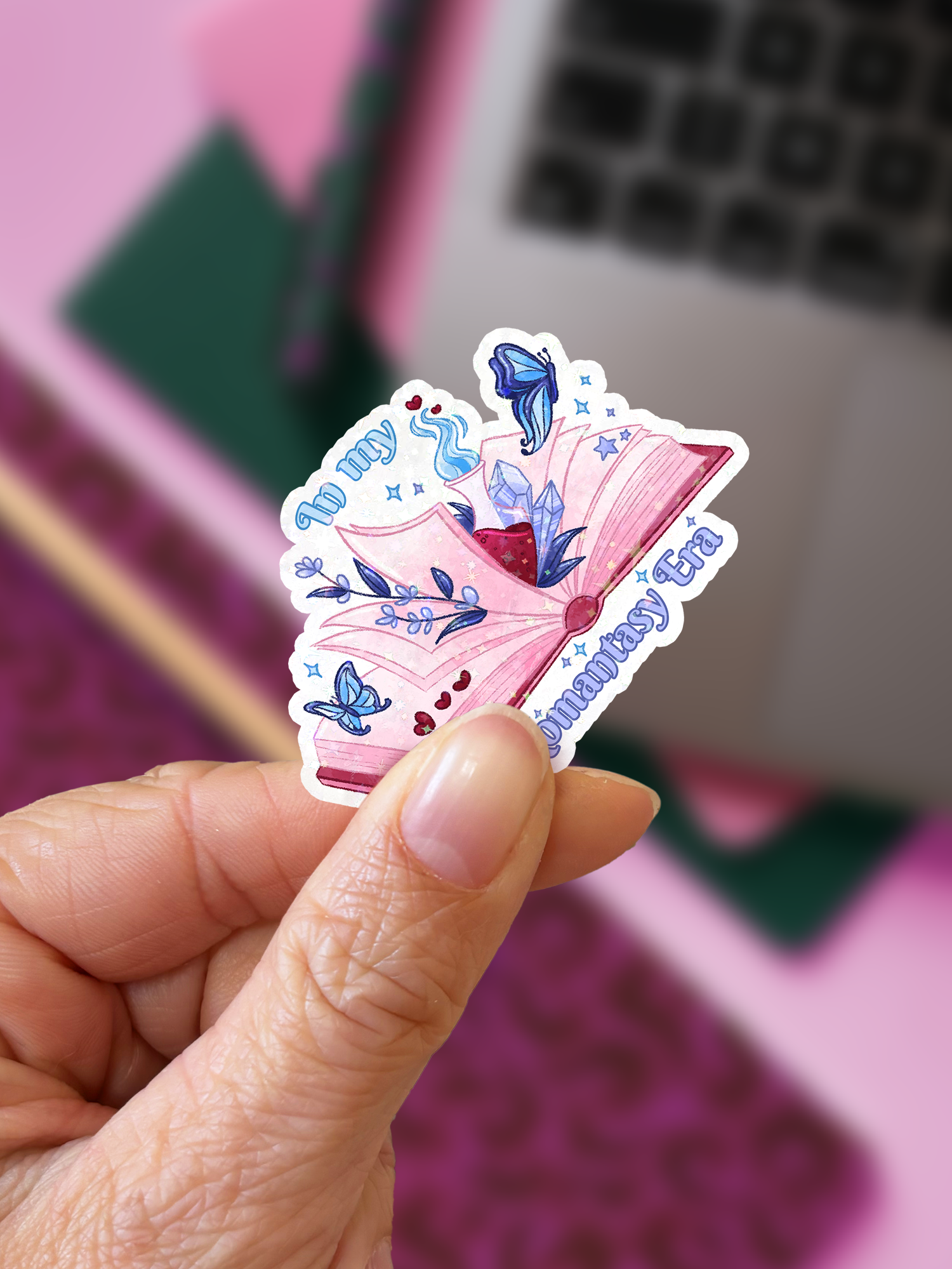 Voyage à travers les ères pour les lecteurs | Stickers holographiques "In my... Era"