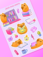 Just one more | Stickersheet