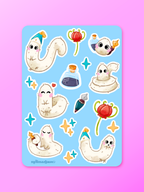 Ver pinceau WHA | Stickersheet
