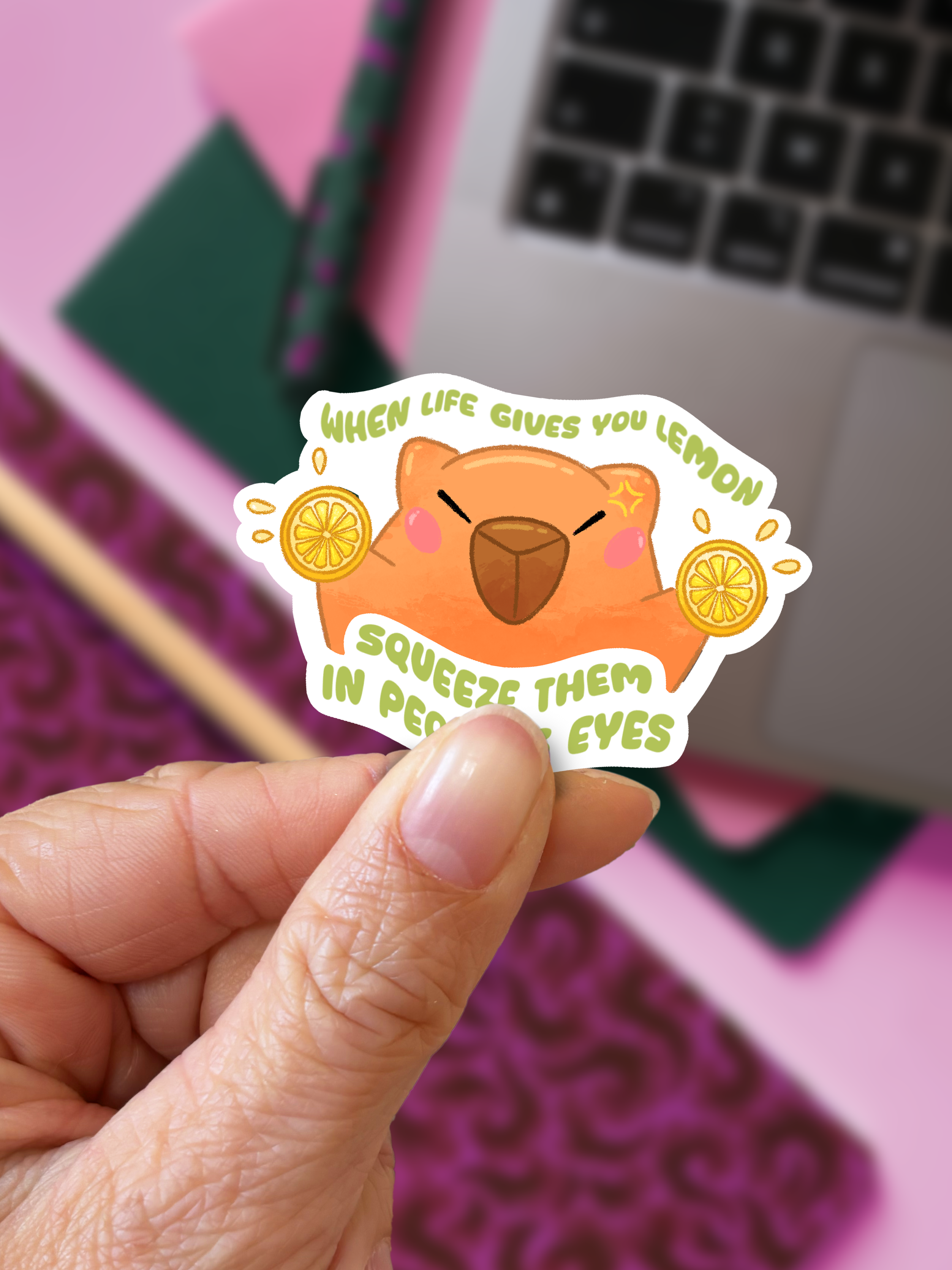 When life gives you lemons | Sticker