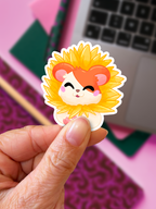 Hamtaro, fleur de tournesol | Sticker