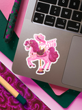 Pink Pony Club | Holographic Sticker