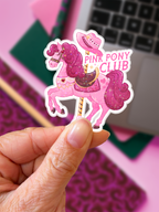 Pink Pony Club | Sticker holographique