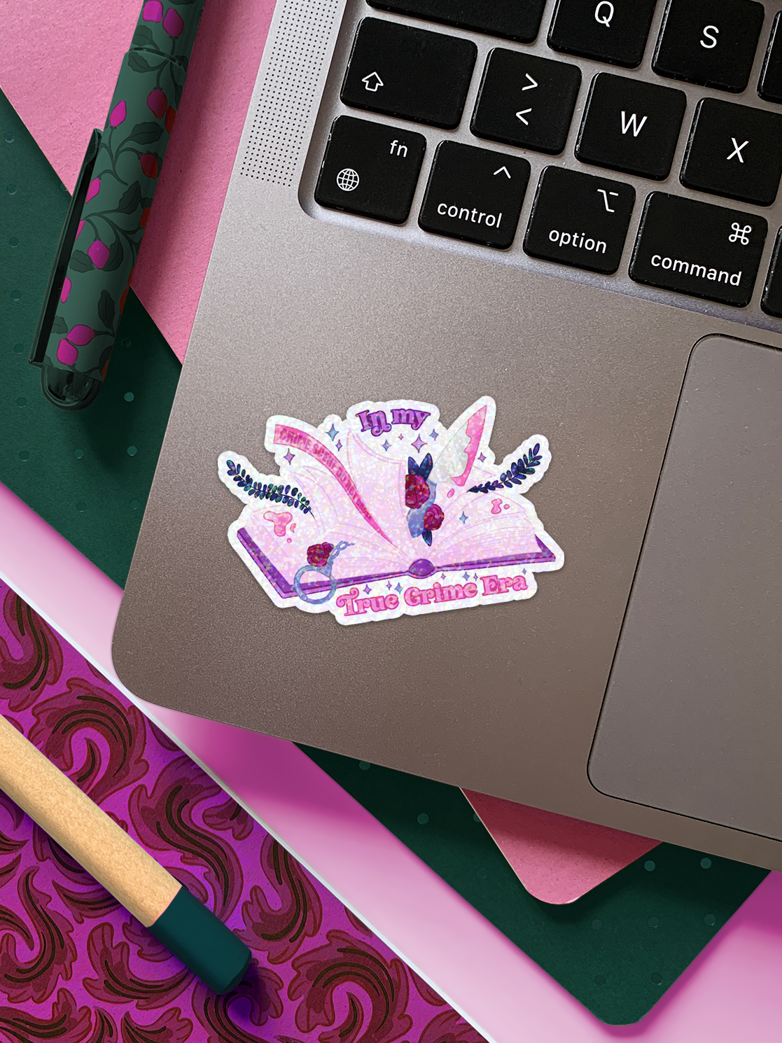 In my True Crime Era | Sticker holographique