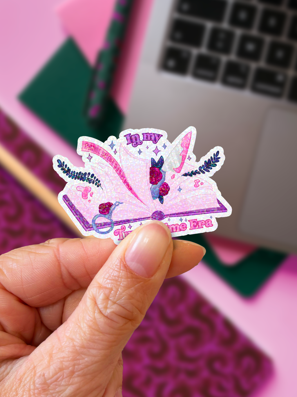 In my True Crime Era | Sticker holographique