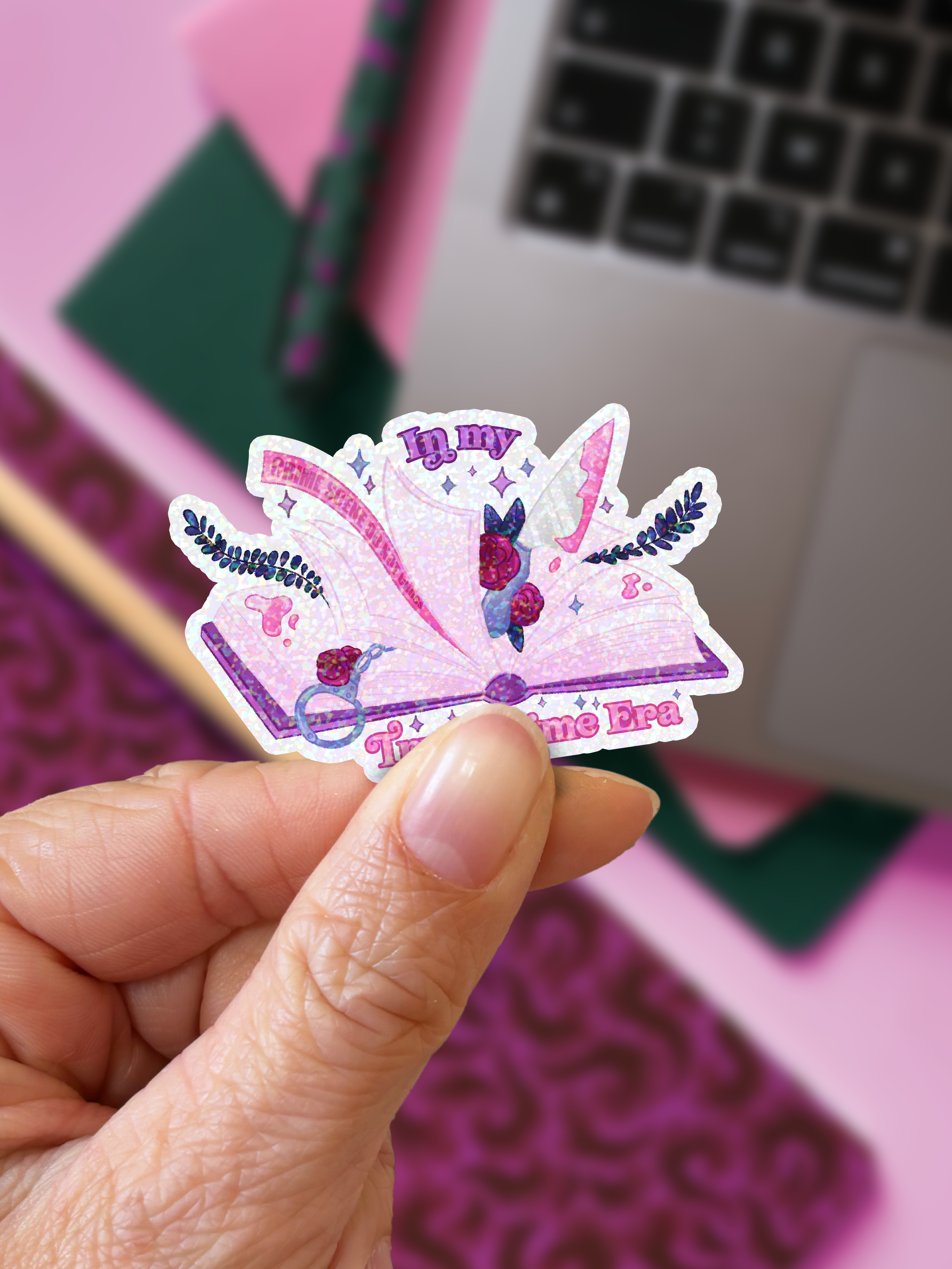 In my True Crime Era | Sticker holographique