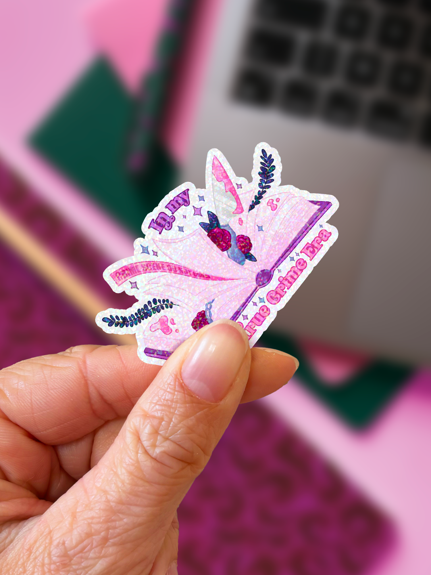 Voyage à travers les ères pour les lecteurs | Stickers holographiques "In my... Era"