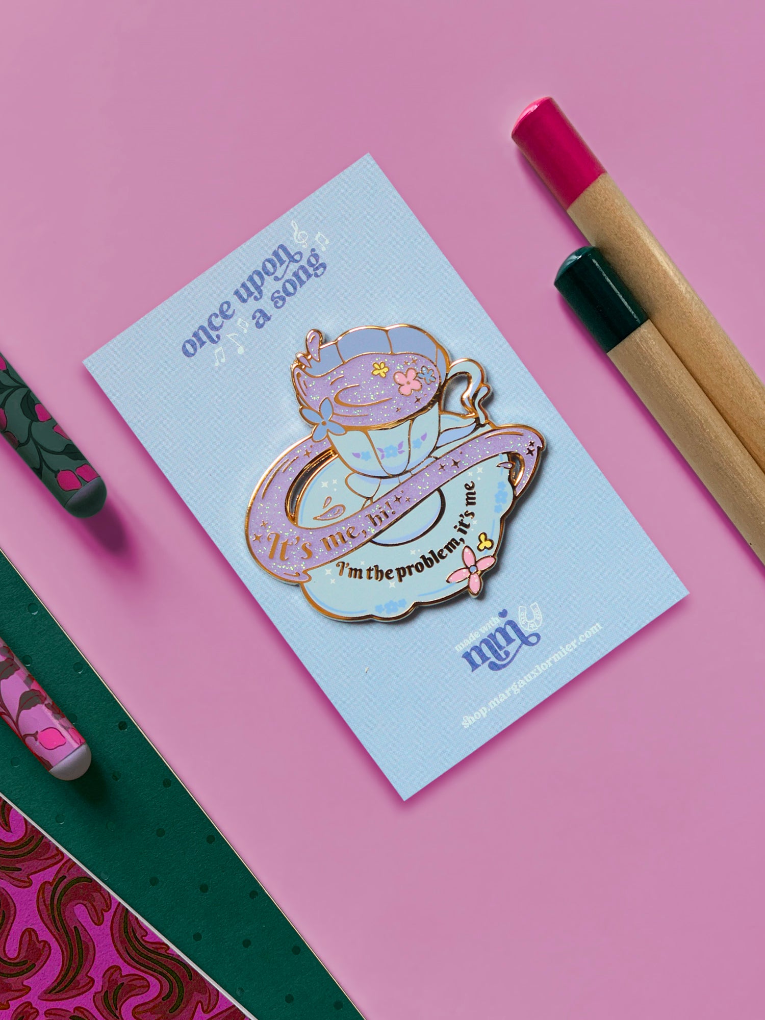 Once upon a Song, Anti Hero | Pin’s emaillé