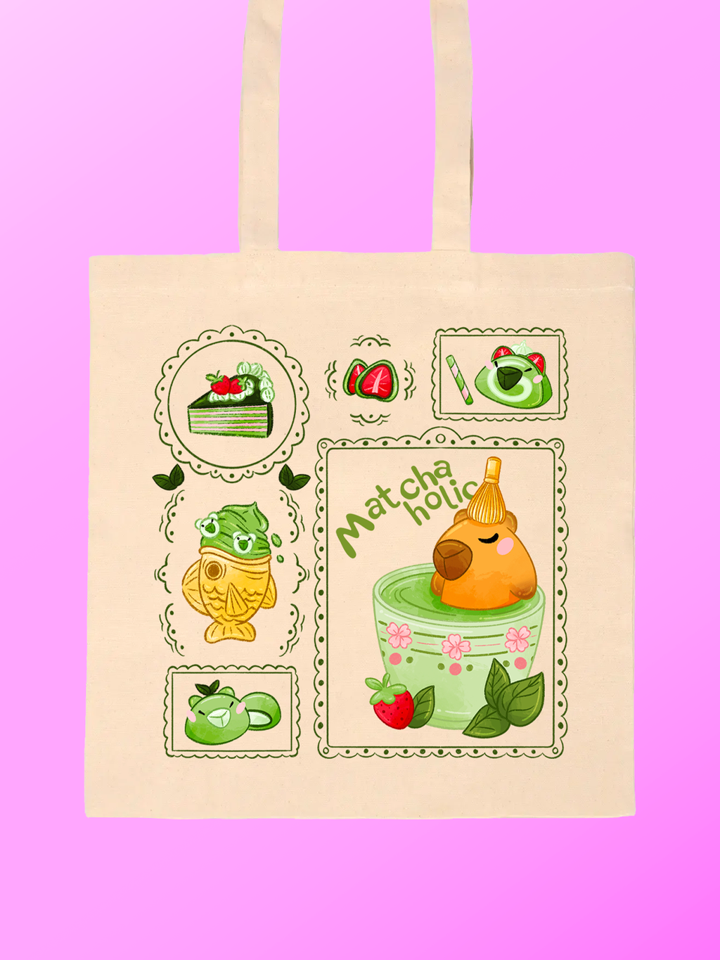 Matchaholic | Tote Bag