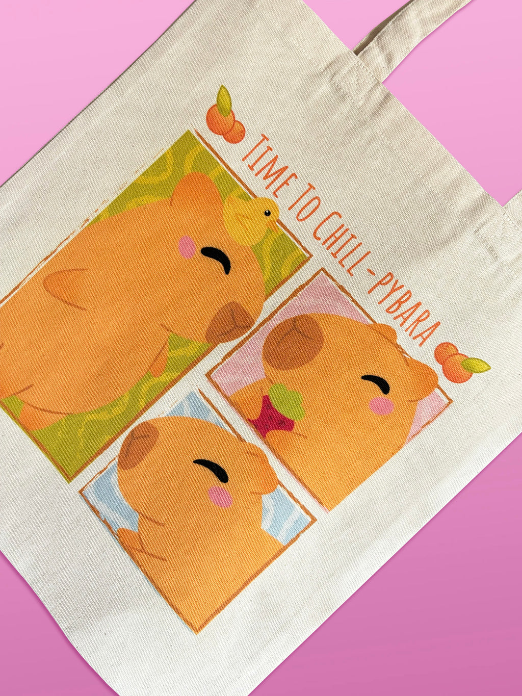 Time to Chill-pybara | Tote Bag